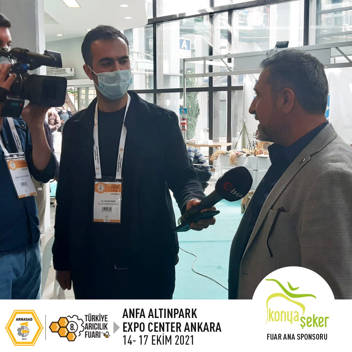 Armasad 8.Türkiye Arıcılık Fuarı 2021 ANKARA Altınpark fuar alanı, ihlas haber ajansı