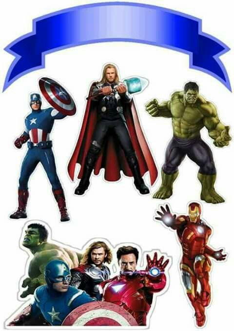 Avengers Party Free Printable Cake Toppers Oh My Fiesta For Geeks Avengers Party Free Printable Cake Toppers Oh My Fiesta For Geeks