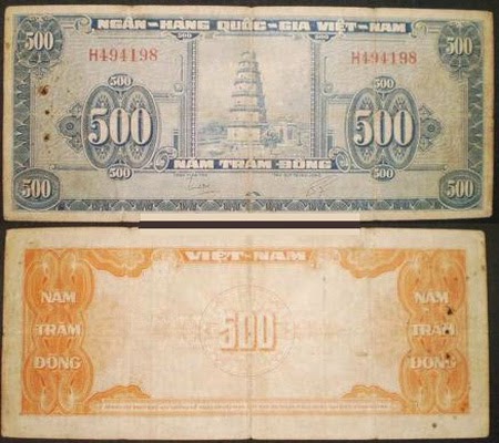 500 đồng năm 1955 lần 1