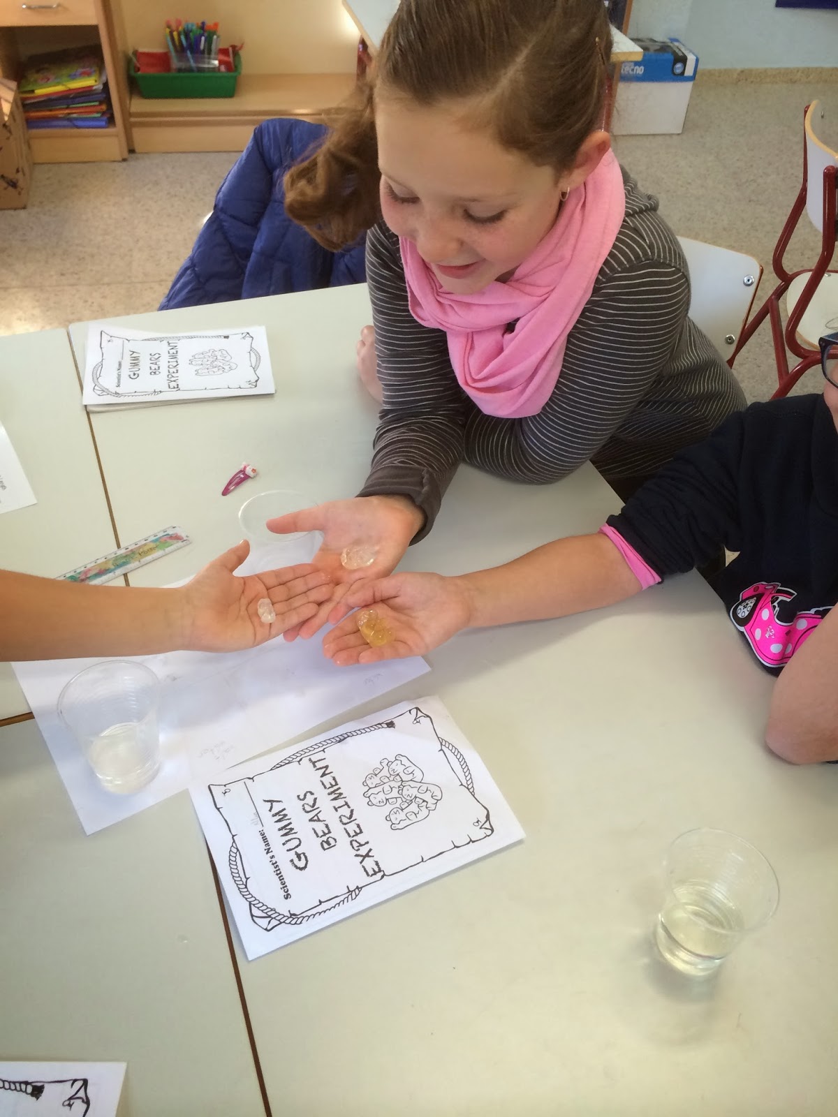 The English Cubby: Gummy bears experiment