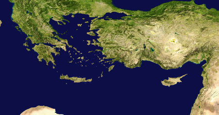 Map Of Eastern Mediterranean 