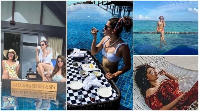 Taapsee Pannu Vacation Pictures With Her Sisters Is Heaven In Maldives. Pics Inside