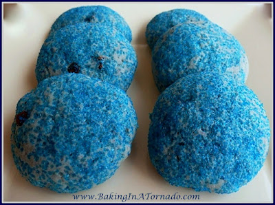 Blue  Raspberry Chocolate Chip Cookies | www.BakingInATornado.com | #recipe #cookies