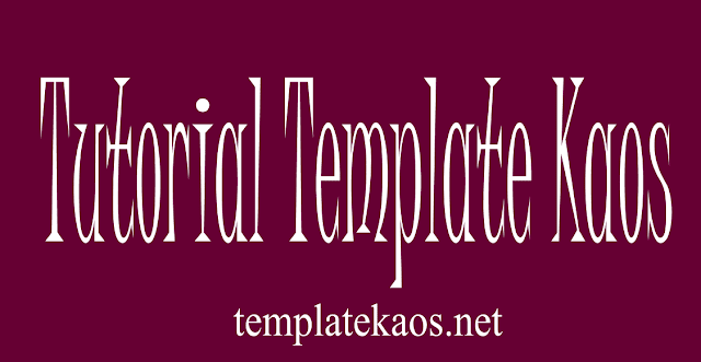 tutorial desain template kaos