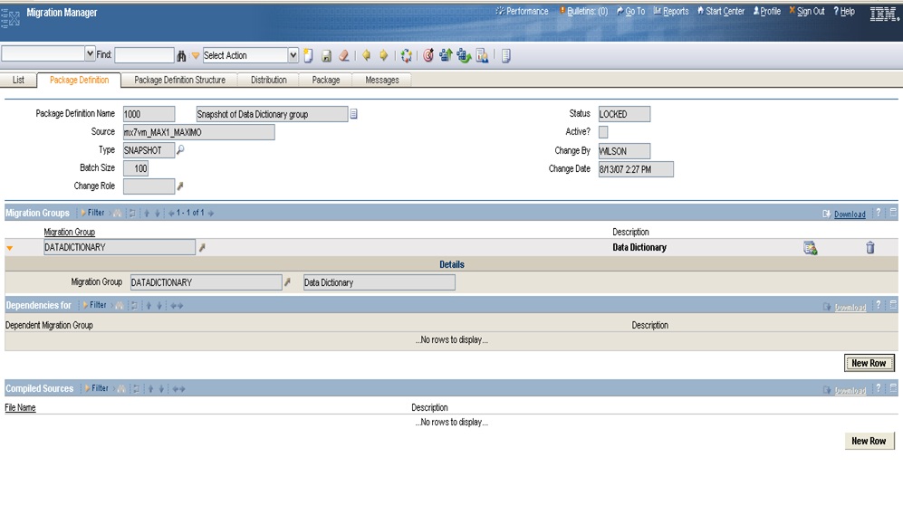 Maximo: Migration Manager Overview