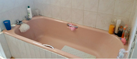 My pink bath