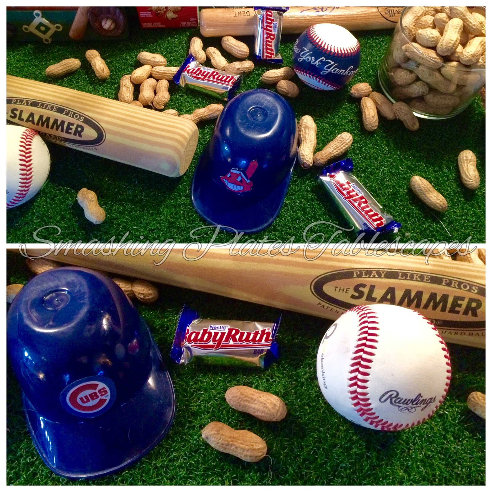 Smashing Plates Tablescapes World Series Party 2016