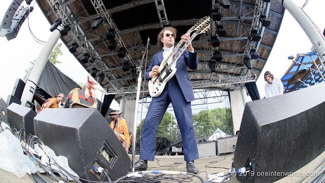 Yonatan Gat and the Eastern Medicine Singers at Hillside Festival on Saturday, July 13, 2019 Photo by John Ordean at One In Ten Words oneintenwords.com toronto indie alternative live music blog concert photography pictures photos nikon d750 camera yyz photographer