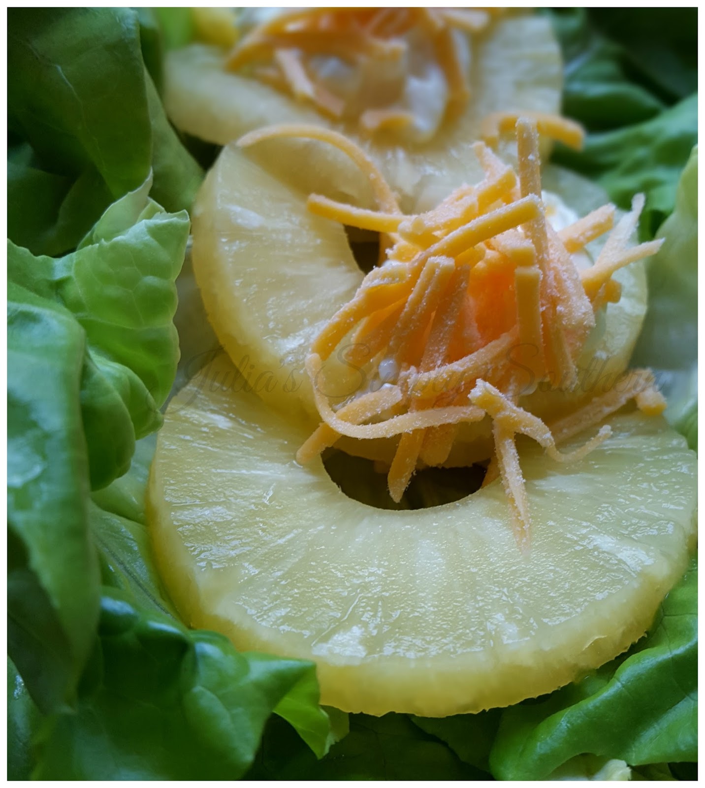 Julia's Simply Southern: Old School Pineapple Salad