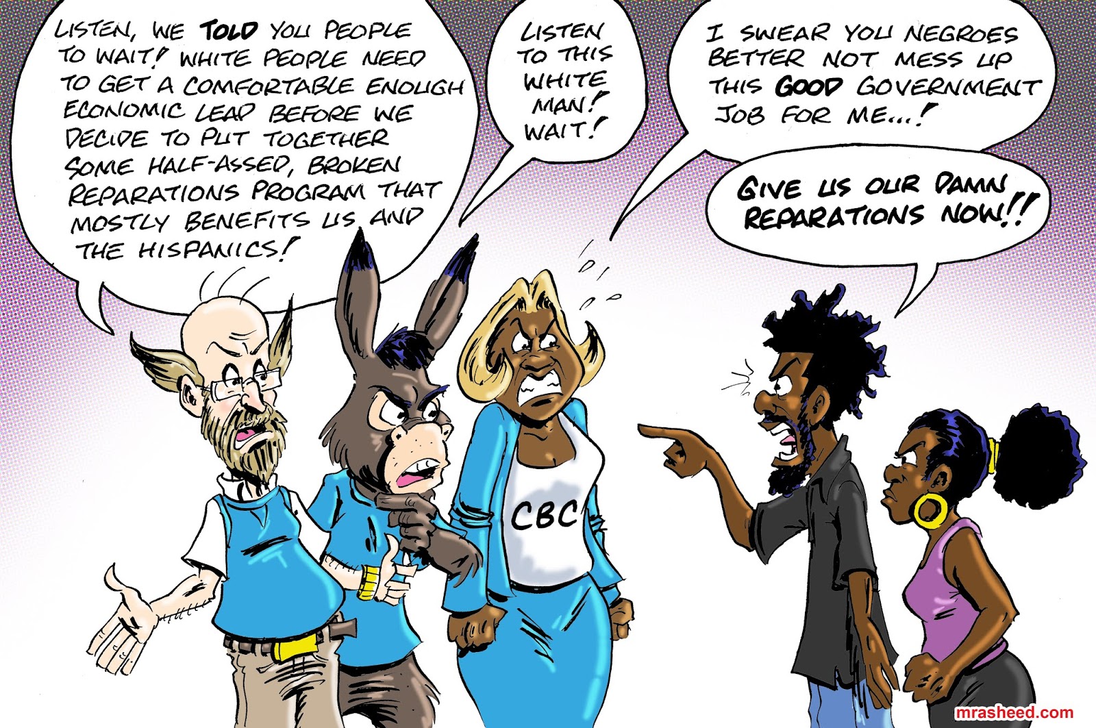 The Official Website of Cartoonist M. Rasheed: The Most Abusive