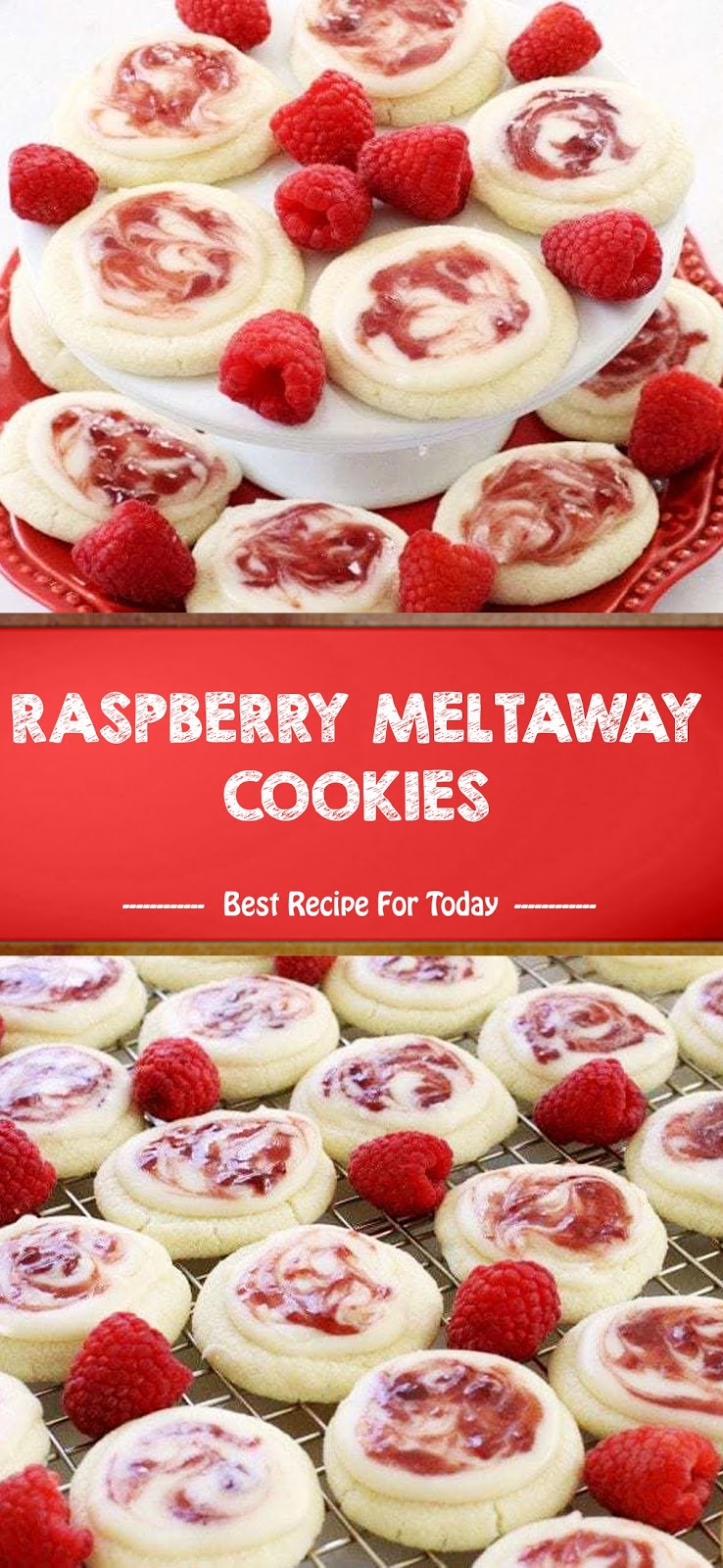 RASPBERRY MELTAWAY COOKIES - Jolly Lotus