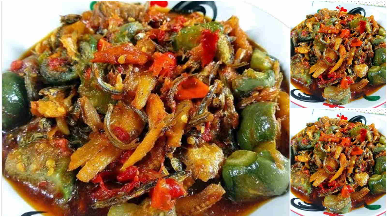 Resep Sambel Terong Ikan Asin Masakan Sederhana, Makan