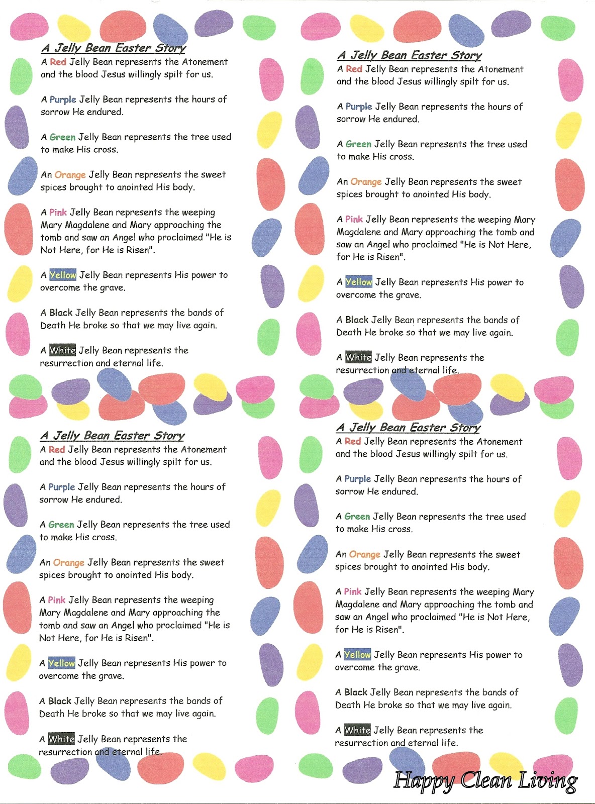 Happy Clean Living Easter Seminary Devotional 2012 Happy Clean Living Easter Seminary Devotional 2012