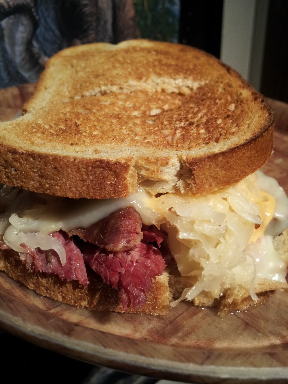 COVERED IN BACON Slow Cooker Corned Beef / Reuben Sandwiches