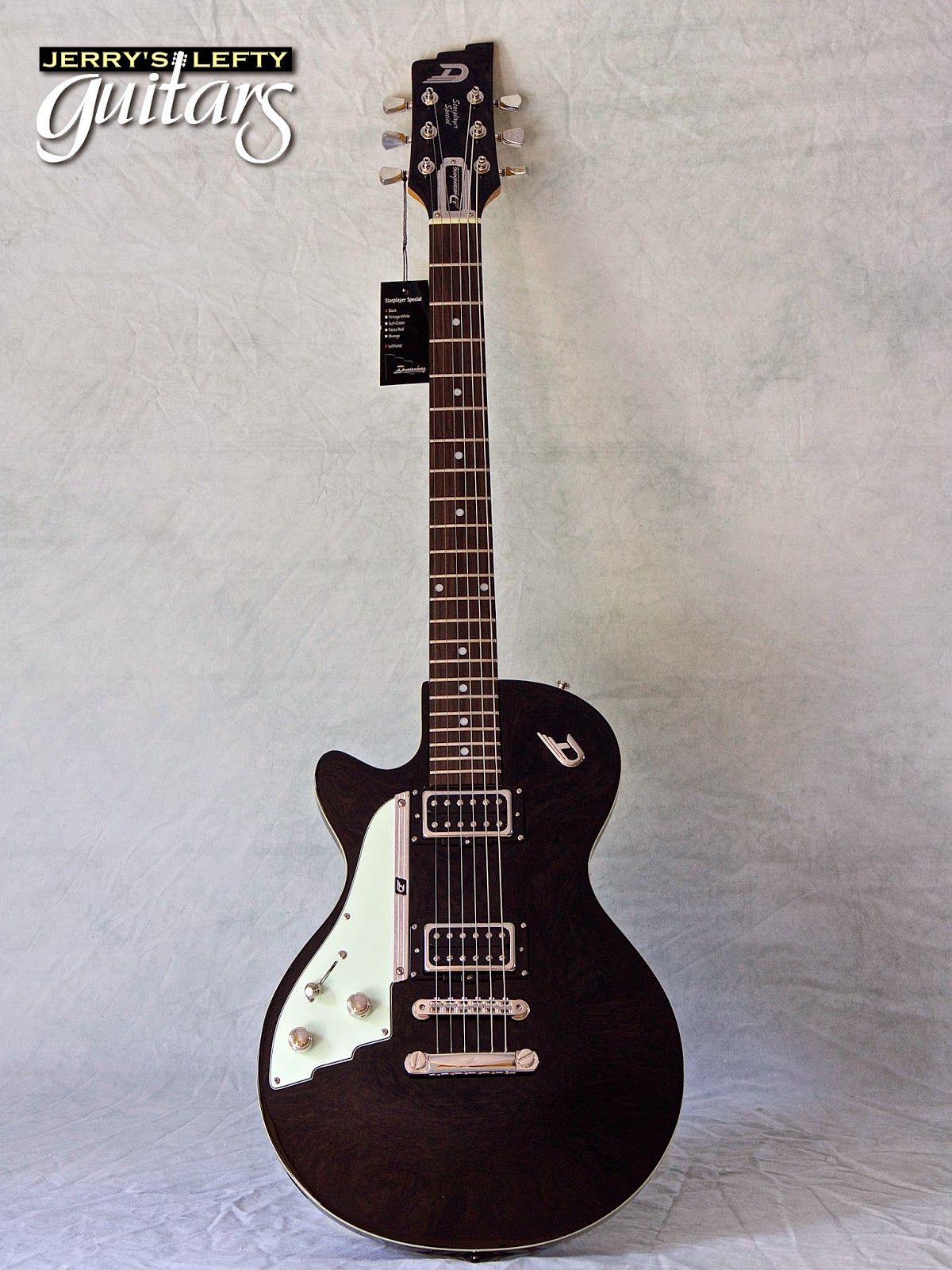 Jerry's Lefty Guitars newest guitar arrivals. Updated weekly