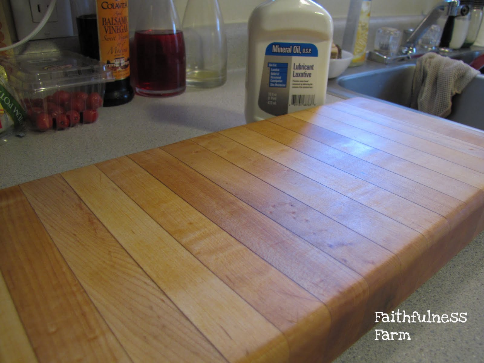 Cutting Board Resurfacing Faithfulness Farm
