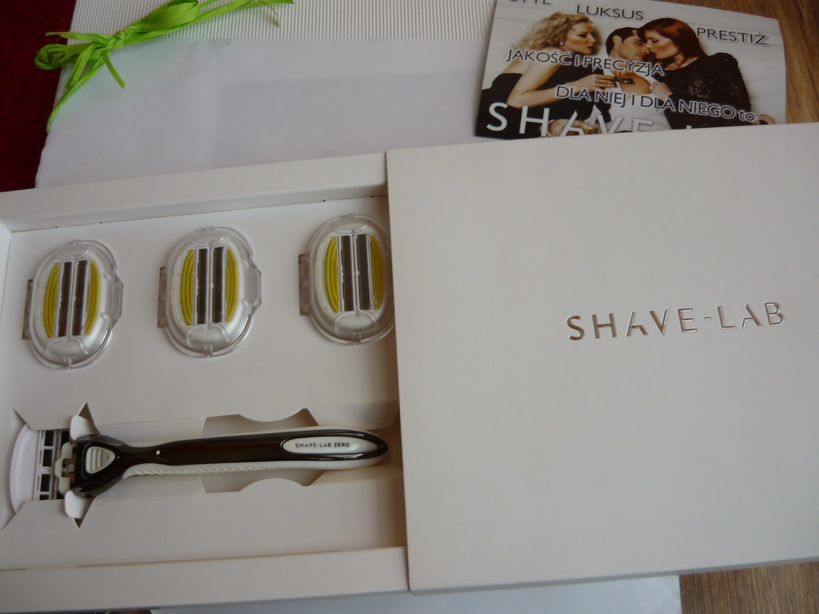 dla każdego coś fajnego Maszynka do golenia SHAVE LAB model ZERO z nożykiem PL.6+ (6 ostrzy