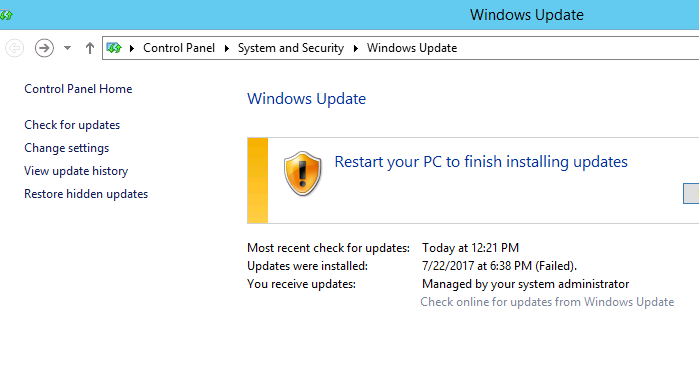 Mac Software Updates Not Installing After Restart
