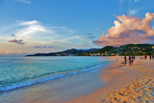 Karibik Bilder: Grand Anse Beach auf Grenada in der Karibik