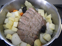  REDONDO DE TERNERA CON SALSA DE FRUTAS 