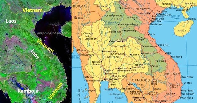 NegaraNegara yang Berbatasan Langsung dengan Vietnam
