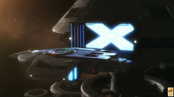 USS Defiant NX-74205 At Starbase 375