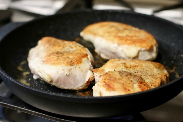 Chicken in a pan