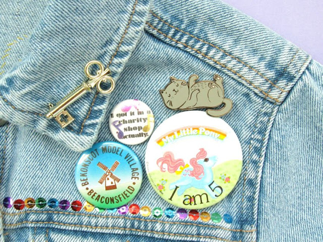 Tutorial: 5 Ways to Customise a Denim Jacket Badges on a denim jacket