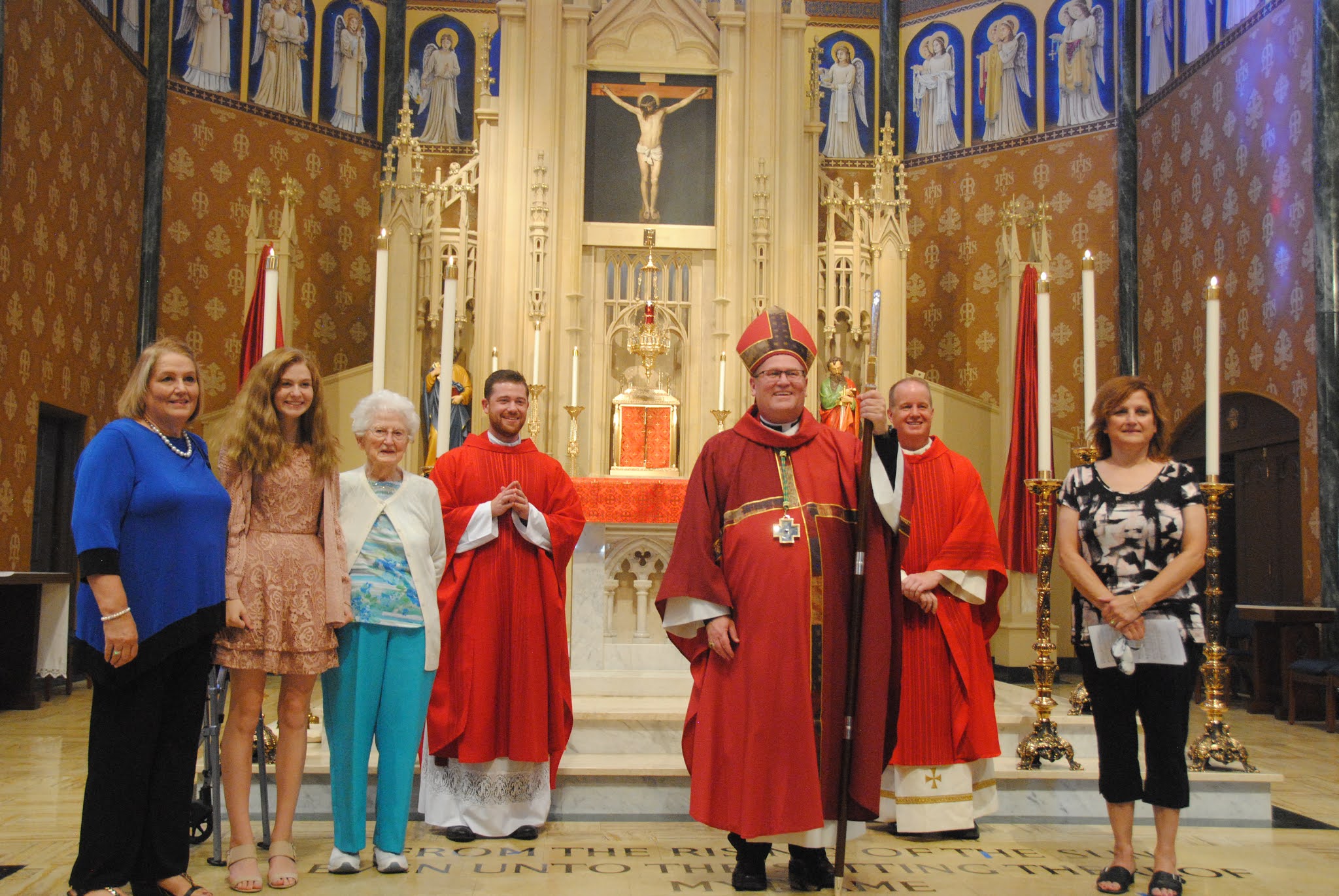 Lou Tylka St. Jude Peoria Confirmation 2020 at St. Mary's Cathedral