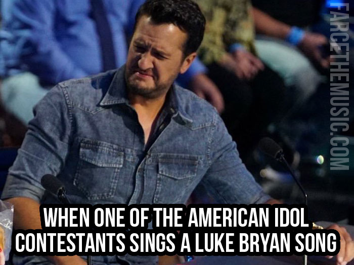 Farce the Music Tuesday Morning Memes Luke Bryan, Kane Brown, Florida