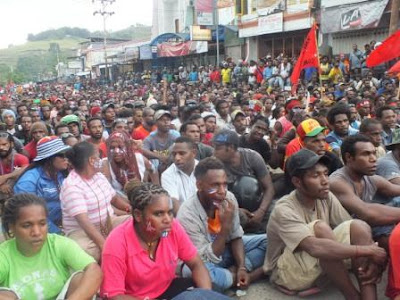 Pendukung KNPB dan ULMWP Bukan Segelintir Orang Namun Seluruh Rakyat Papua Pendukung KNPB dan ULMWP Bukan Segelintir Orang Namun Seluruh Rakyat Papua