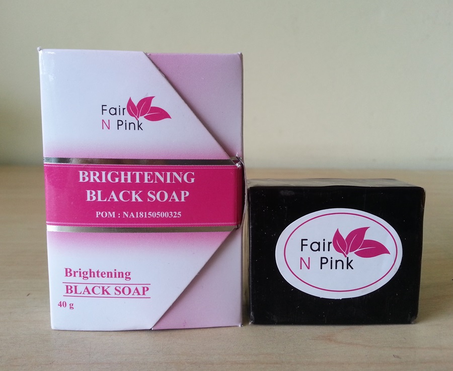 Fair N Pink Black Soap Whitening