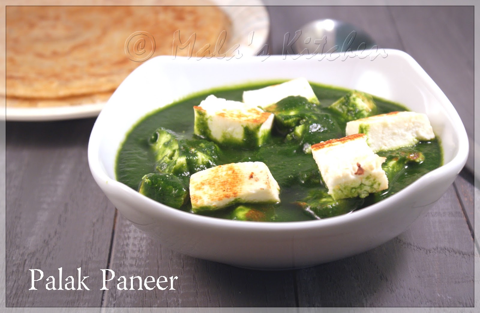 Palak Paneer - Malas-Kitchen