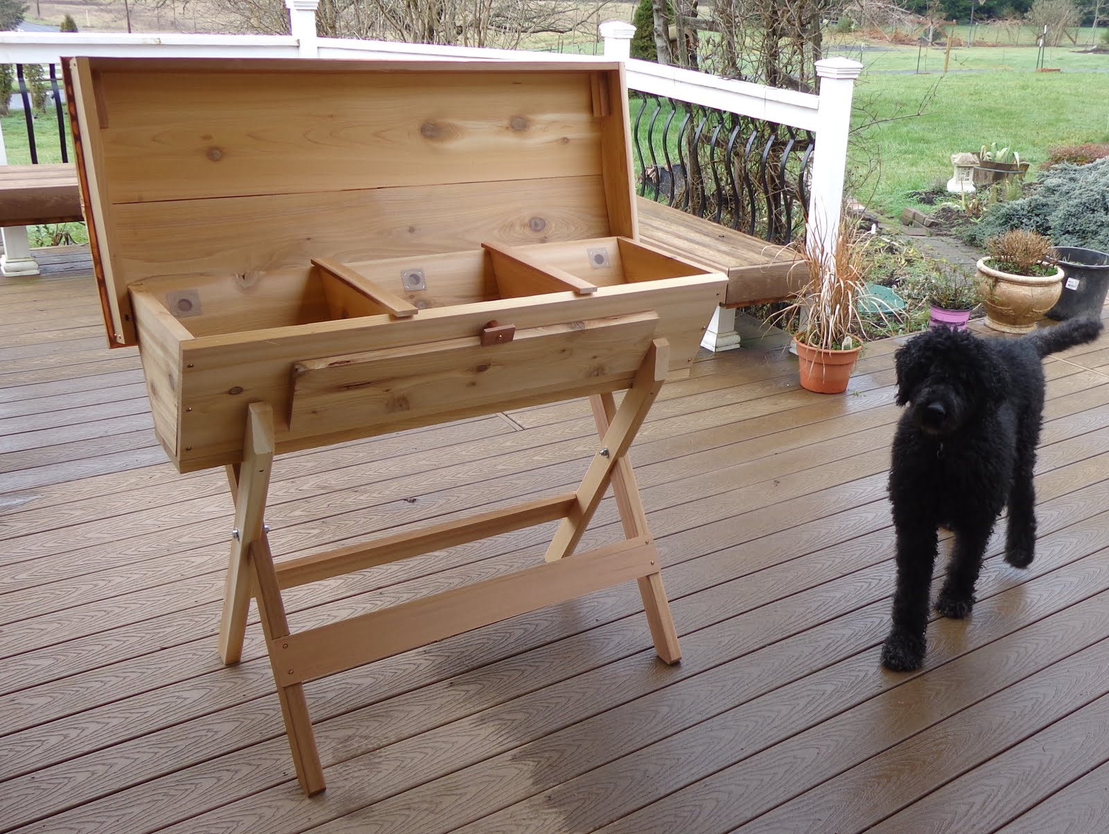 Daniel's Pacific NW Garden Beehive Kit. Top Bar Hive.