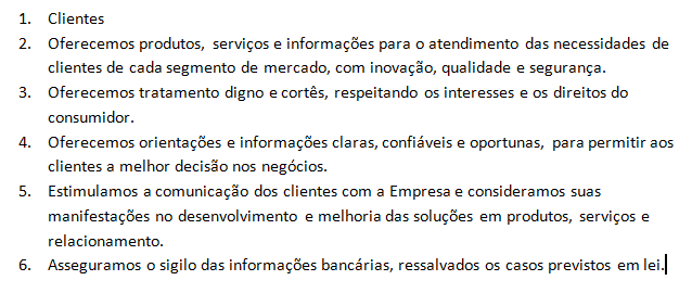 lista numerada
