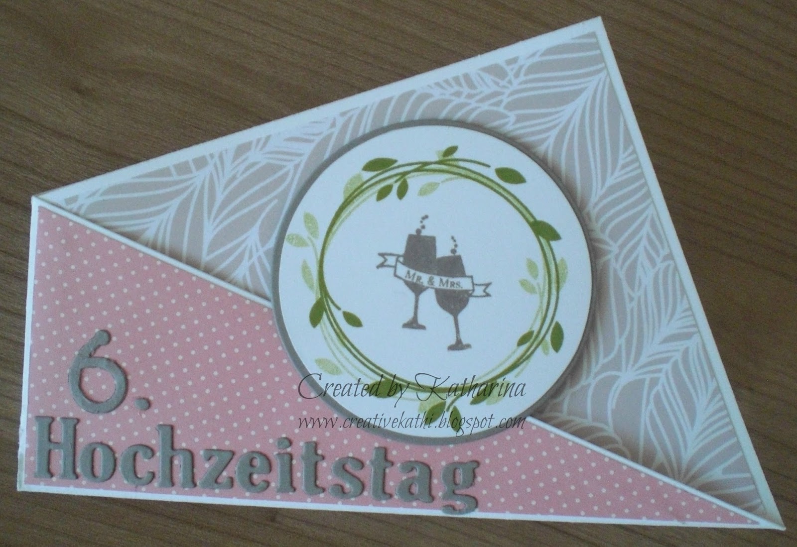 Kathi´s Kreative Welt Hochzeitstags Karten
