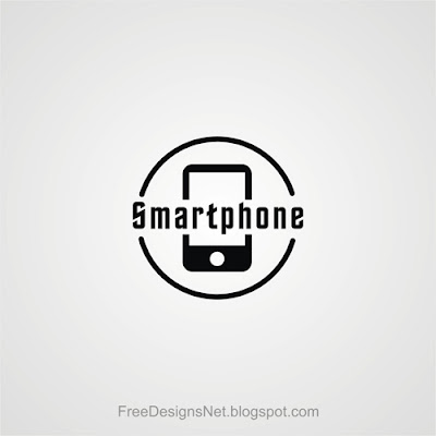 Smartphone Logo For Mobile Shop Vector Editable File Free Download
