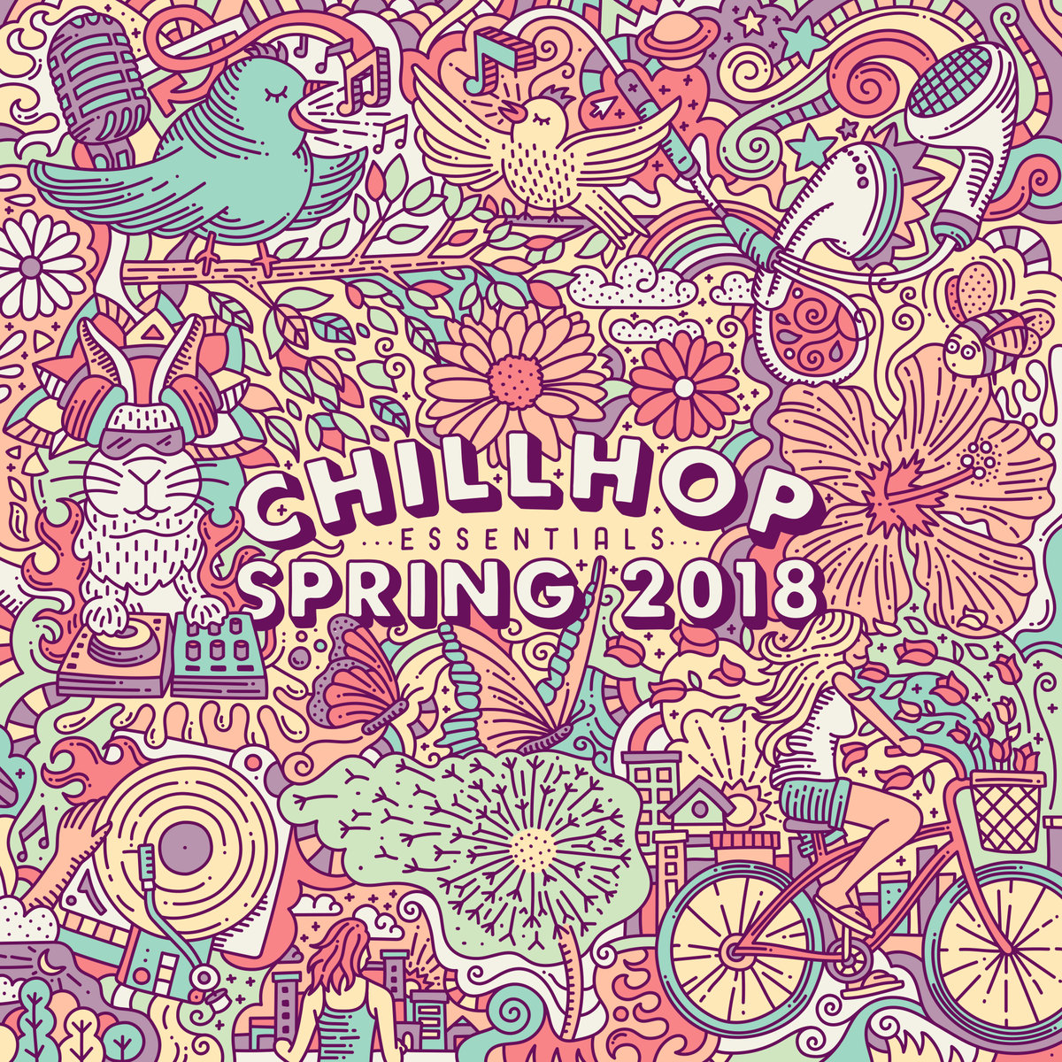 Chillhop Essentials Spring 2018 Musikalischer Frühling im Full Album