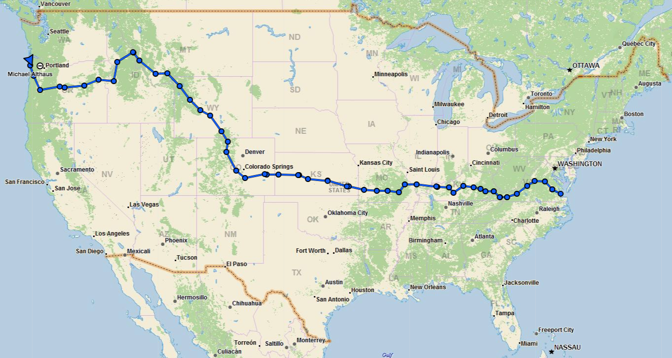Санкт петербург америка карта
