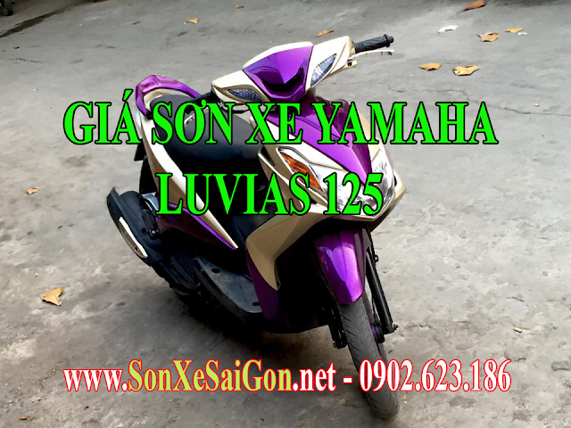 Tem chế xe Luvias  MX 125  Decal Hoàng Kim