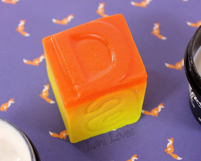 LUSH Thanks Dad soap review