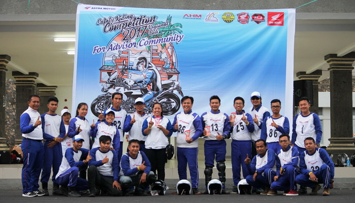 Astra Motor Bali Siapkan Calon Advisor Safety Riding Komunitas Honda