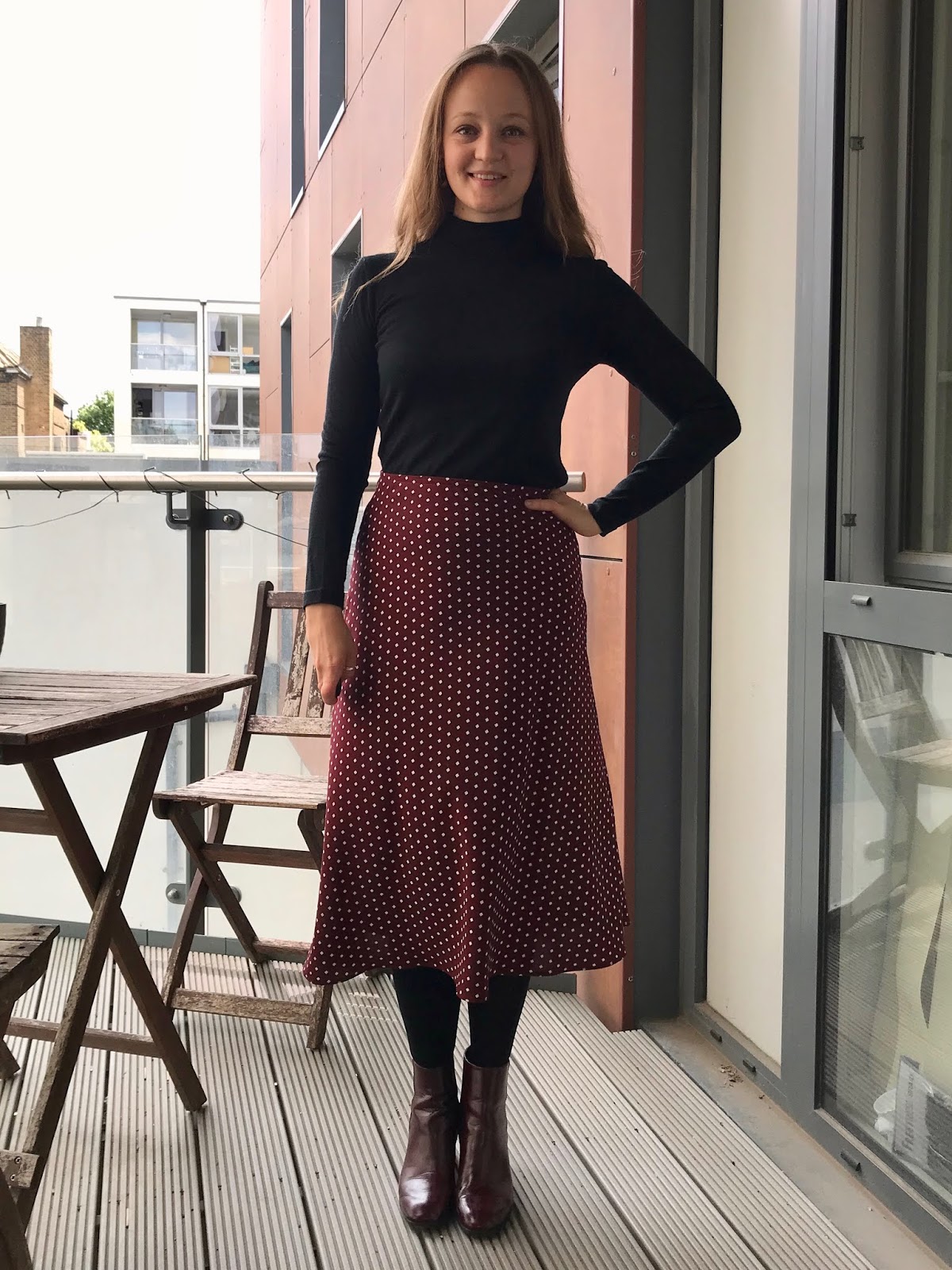 bias skirt