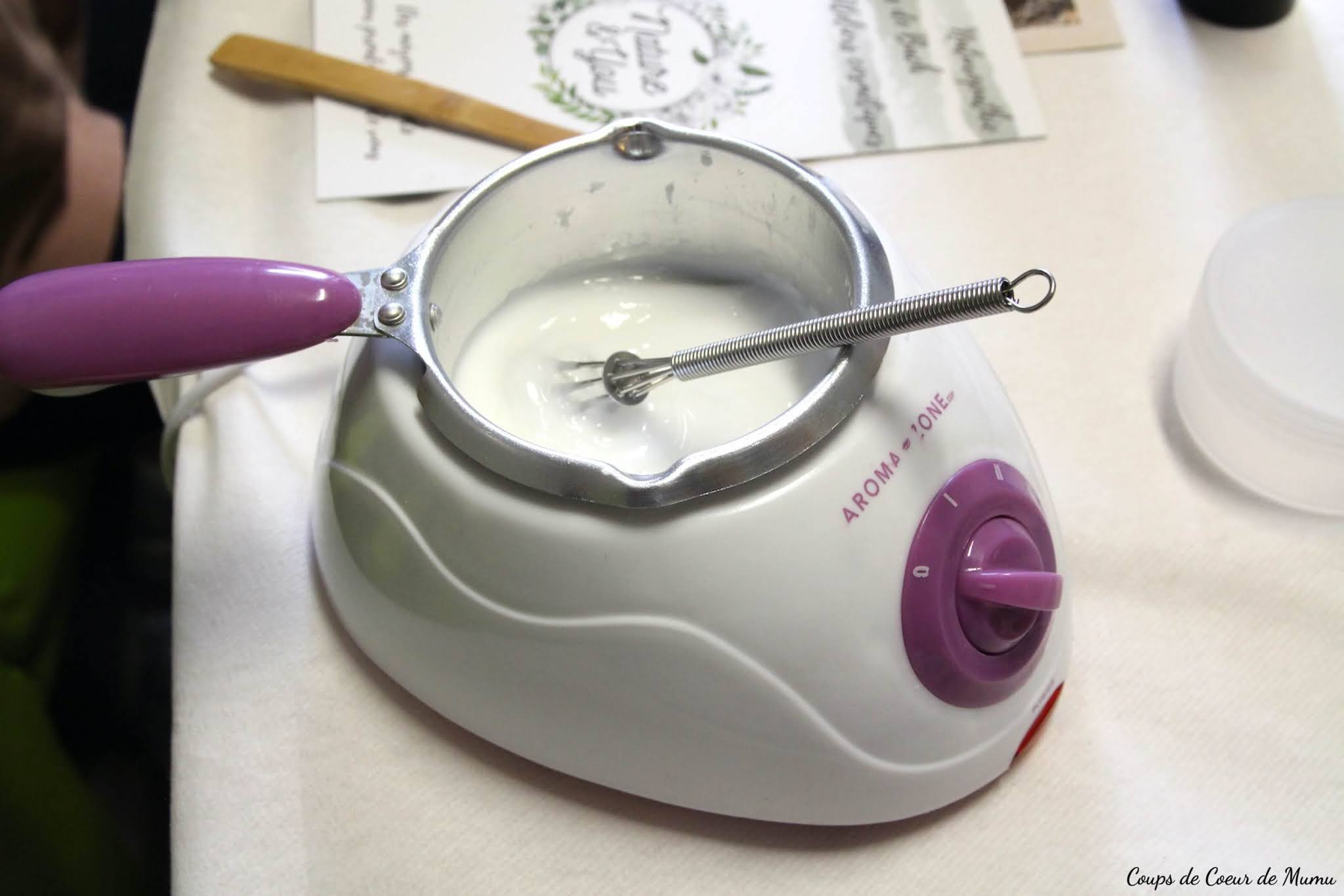 Je découvre les Ateliers de Cosmétiques Naturels AromaZone à Clermont