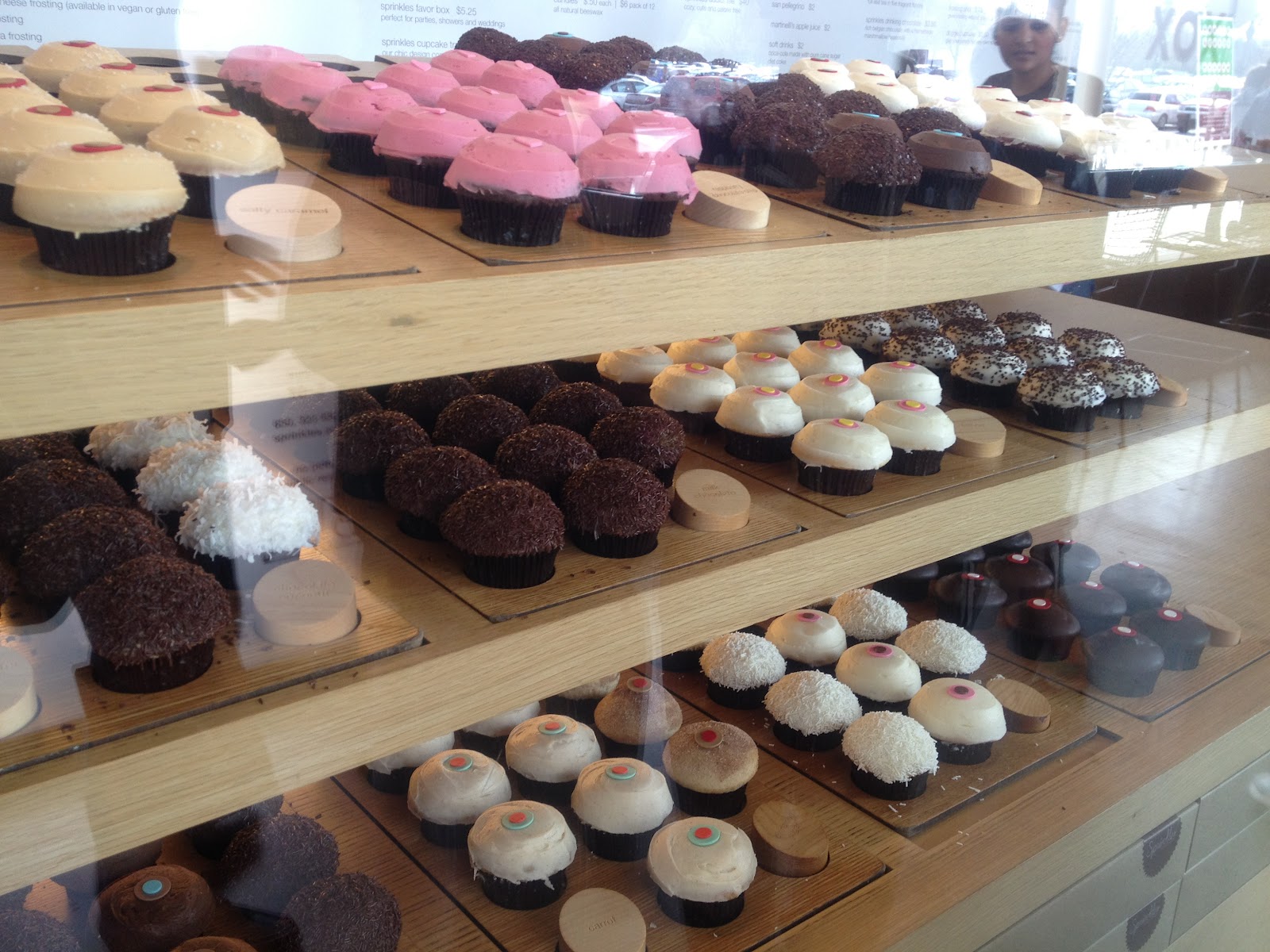 Food Through My Lens Sprinkles Cupcakes Palo Alto, CA & La Farine