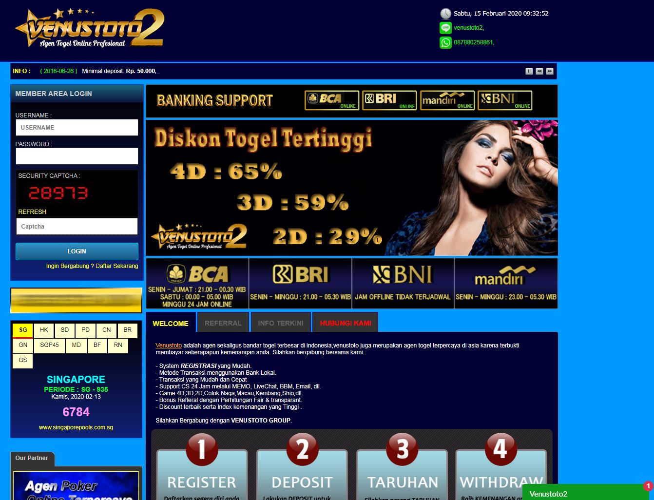 situs informasi seputar bandar togel terpercaya