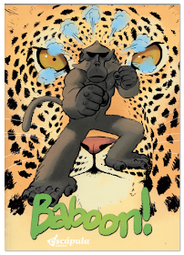 BABOON de Pau, edita Escapula comics - comic sin palabras animales