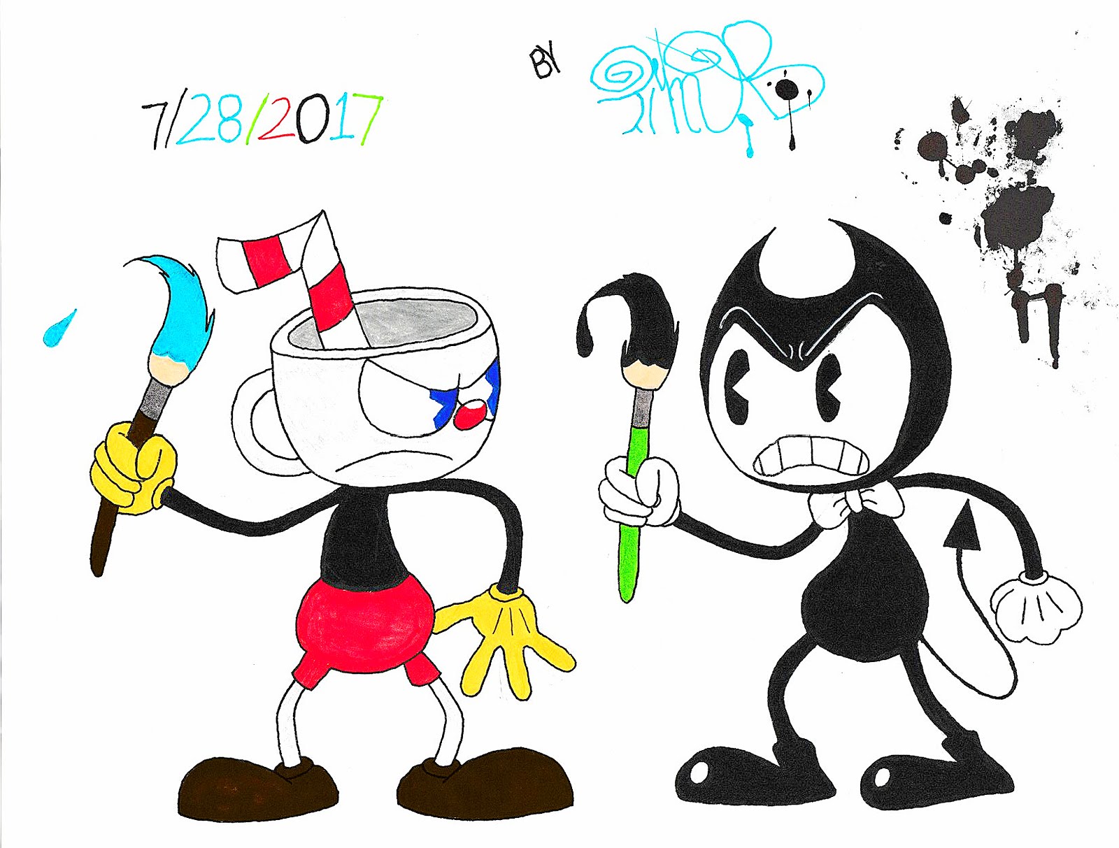 Cuphead чертежи