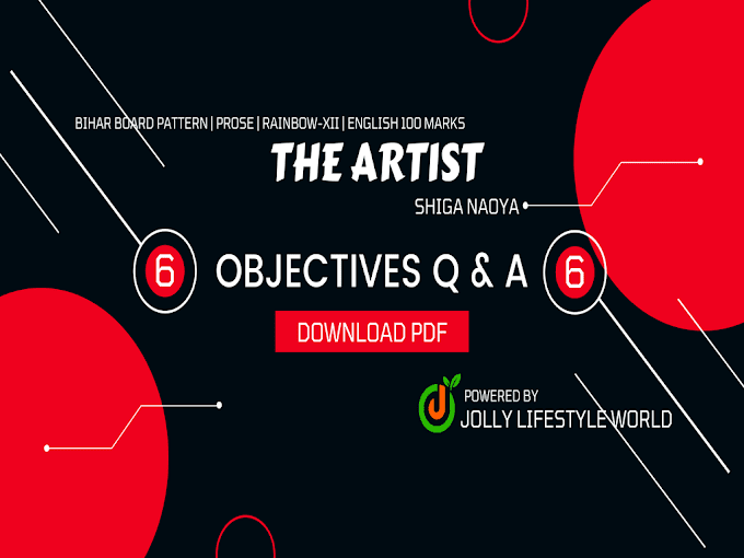 The Artist Objective Question Answer Pdf