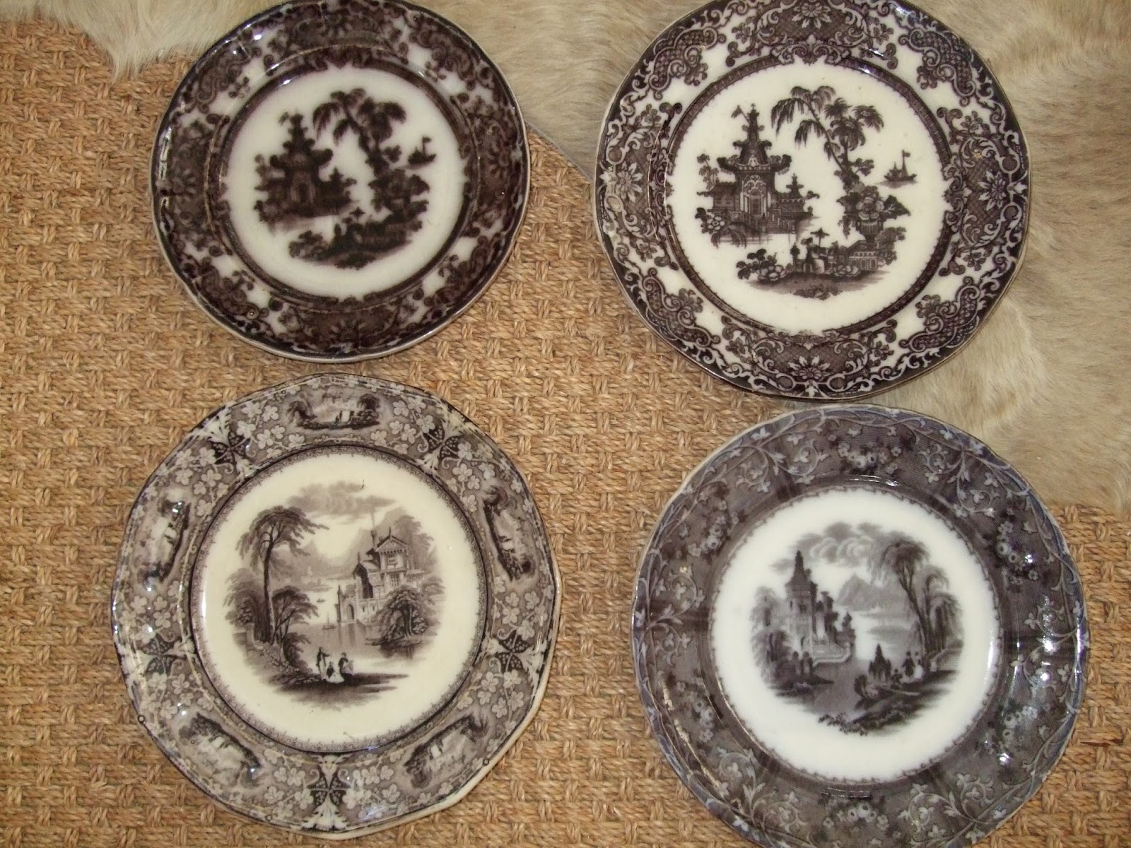 TG interiors Displaying Black and White Plates..